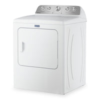 Maytag 5.4 Cu Ft. Top Load Washer with Pet Pro and 7.0 Cu Ft. Gas Dryer – White  | Laveuse à chargement par le haut 5,4 pi³ avec Animal Pet Pro et sécheuse à gaz 7,0 pi³ de Maytag - blanches