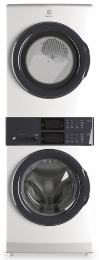Electrolux Laundry Tower™ with 5.1 Cu. Ft. Washer and 8 Cu. Ft. Electric Dryer - ELTE730CAW | Tour de buanderie Laundry TowerMC d’Electrolux avec laveuse de 5,1 pi³ et sécheuse électrique de 8 pi³ - ELTE730CAW | ELTE73AW
