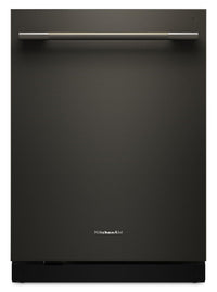 KitchenAid 24" 44 dBA Dishwasher with 360° Max Jets™ Third Rack – Black Ore - KDTS624SBE | Lave-vaisselle KitchenAid de 24 po et de 44 dBA avec troisième panier 360° Max JetsMC - minerai noir - KDTS624SBE