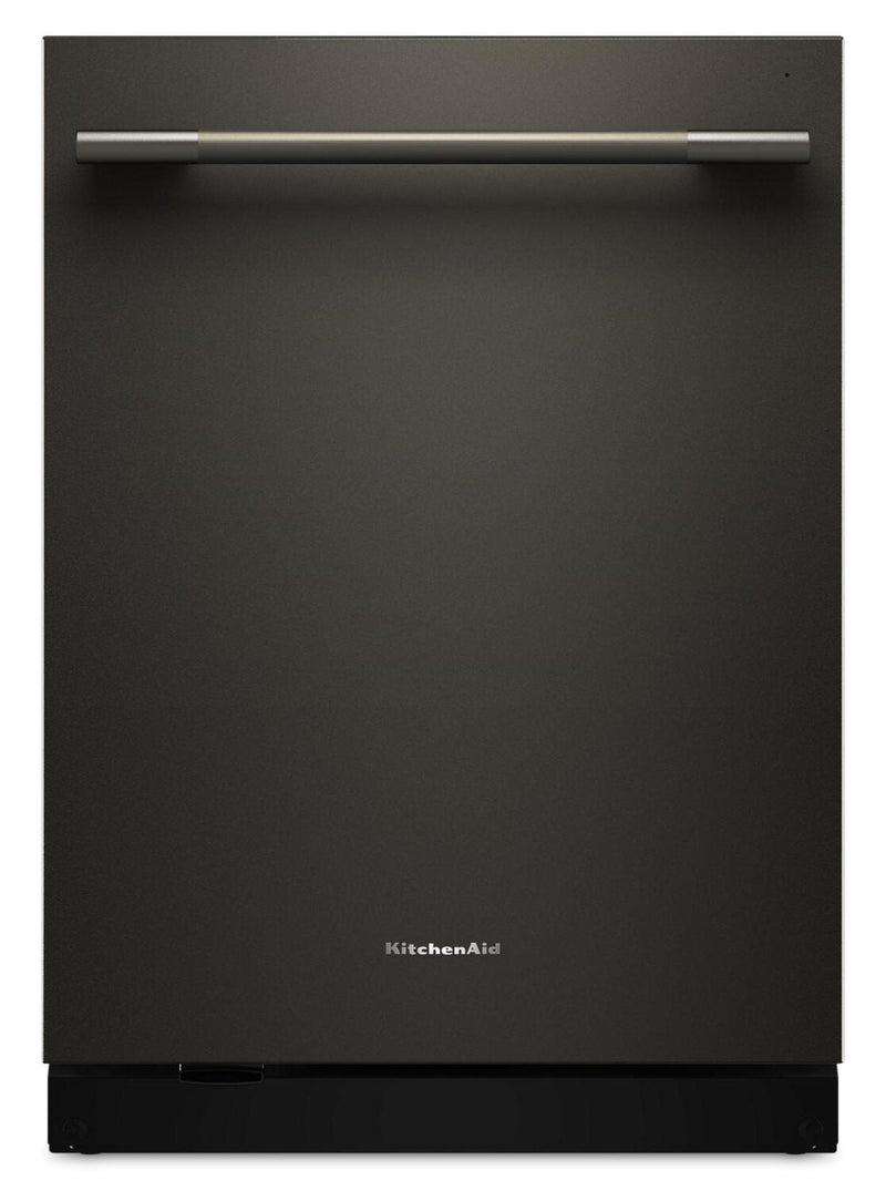 KitchenAid 24" 44 dBA Dishwasher with 360° Max Jets™ Third Rack – Black Ore - KDTS624SBE | Lave-vaisselle KitchenAid de 24 po et de 44 dBA avec troisième panier 360° Max JetsMC - minerai noir - KDTS624SBE