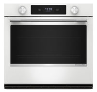 KitchenAid 30" Smart Electric Single Wall Oven - White - KOES730SWH |  Four mural simple électrique intelligent KitchenAid de 30 po - blanc - KOES730SWH