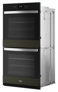 Whirlpool 10 Cu. Ft. Smart Double Wall Oven with Air Fry - WOED7030PV | Four mural double intelligent Whirlpool de 10 pi³ avec friture à air - WOED7030PV | WOED703V