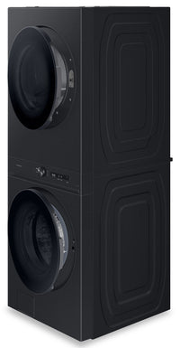 Samsung Bespoke 100 Series AI Laundry Hub™ with Washer and Dryer - WH46DBH100EVAC  | Tour de lavage Laundry HubMC IA Bespoke de Samsung avec laveuse et sécheuse - WH46DBH100EVAC  | WH46DBH1