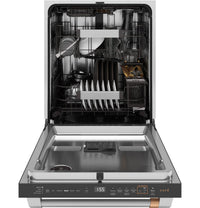 Café 24" 39 dBA Smart Dishwasher with Ultra Wash Top Rack - Matte Black - CDT888P3VD1 | Lave-vaisselle intelligent Café de 24 po et de 39 dBA avec panier supérieur UltraWash - noir mat - CDT888P3VD1