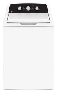 GE 4.4 Cu Ft. Top Load Washer and 6.2 Cu. Ft. Electric Dryer with SaniFresh | Laveuse à chargement par le haut de 4,4 pi3 et sécheuse électrique de 6,2 pi3 de GE avec cycle SaniFresh