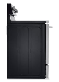 LG 6.3 Cu. Ft. Smart Electric Range with Air Fry - Fingerprint Resistant Stainless Steel - LREN6325XE | Cuisinière intelligente électrique LG de 6,3 pi³ avec friture à air - acier inoxydable résistant aux traces de doigts - LREN6325XE