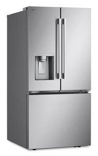 LG 33" 25 Cu. Ft. French-Door Standard-Depth Refrigerator - Stainless Steel - LF25H6330S | Réfrigérateur LG de 33 po et de 25 pi³ de profondeur standard à portes françaises - acier inoxydable - LF25H6330S | LF25H63S