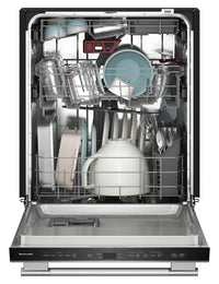 KitchenAid 24" 41 dBA Dishwasher with Third Level Jet Rack – PrintShield Stainless Steel - KDTS324SPS  | Lave-vaisselle KitchenAid de 24 po et de 41 dBA avec 3e panier à jets - acier inoxydable avec fini PrintShieldMC - KDTS324SPS
