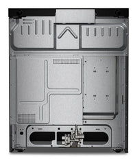 Whirlpool 30" 5 Cu. Ft. Gas Range with Air Cooking - Black-on-Stainless - WSGS5030SV | Cuisinière à gaz Whirlpool de 5 pi³ et de 30 po avec cuisson à air - noir sur acier inoxydable - WSGS5030SV