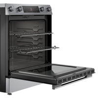 Bosch 30" 5.8 Cu. Ft. 100 Series Electric Range with Rapid Preheat and Air Fry - Stainless Steel - HEF1050MC | Cuisinière électrique Bosch série 100 de 5,8 pi3 et de 30 po avec préchauffage rapide et friture à air - acier inoxydable - HEF1050MC | HEF105MC