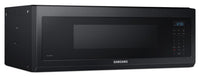 Samsung 1.1 Cu. Ft. Over-the-Range Microwave with 400 CFM - Matte Black Stainless Steel - ME11F7510MT/AC | Four à micro-ondes à hotte intégrée Samsung de 1,1 pi³ avec 400 pi³/min - acier inoxydable noir mat - ME11F7510MT/AC
