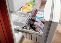 KitchenAid 36" 20 Cu. Ft. Counter-Depth French-Door Refrigerator - White - KRFC136RWH | Réfrigérateur KitchenAid de 36 po et de 20 pi3 de profondeur comptoir à portes françaises - blanc - KRFC136RWH | KRFC13WH