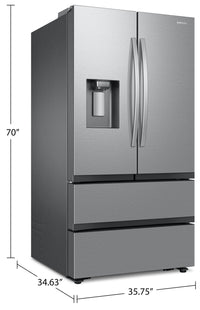 Samsung 30 Cu. Ft. 4-Door Refrigerator with Four Types of Ice - RF31CG7400SRAA | Réfrigérateur Samsung de 30 pi³ à 4 portes avec 4 types de glaçons - RF31CG7400SRAA | RF31C74S