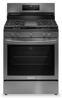 Frigidaire Gallery 5.1 Cu. Ft. Gas Range with Total Convection - GCRG3060BD | Cuisinière à gaz Frigidaire Gallery de 5,1 pi3 avec convection totale - GCRG3060BD | GCRG306B