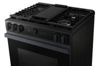 Samsung Bespoke 5 Series 6 Cu. Ft. Gas Range with Air Fry - NSG6DG8500MTAA | Cuisinière à gaz Bespoke de Samsung de série 5 de 6 pi³ avec friture à air Air Fry - NSG6DG8500MTAA | NSG6D85M