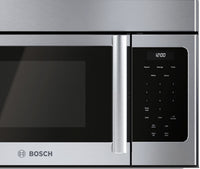 Bosch 300 Series 1.6 Cu. Ft. Over-the-Range Microwave with 300 CFM - Stainless Steel - HMV3054C | Four à micro-ondes à hotte intégrée Bosch de série 300 de 1,6 po et de 300 pi3/min - HMV3054C | HMV3054S