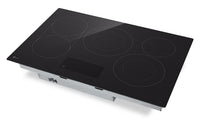 LG 30" 5-Element Electric Cooktop with UltraHeat™ 3.2kW Element - Black - CBEW3017BE | Surface de cuisson électrique LG de 30 po à 5 éléments avec élément UltraHeatMC de 3 200 W - noire - CBEW3017BE