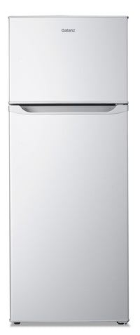Galanz 7.6 Cu. Ft. Compact Top-Freezer Refrigerator - GLR76TWEE | Réfrigérateur Galanz compact de 7,6 pi3 à congélateur supérieur - GLR76TWEE | GLR76TWW