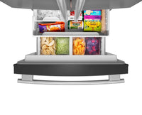 KitchenAid 20 Cu. Ft. 30" French Door Refrigerator - PrintShield® Stainless Steel - KRFF330SPS | Réfrigérateur KitchenAid de 20 pi³ et de 30 po à portes françaises - acier inoxydable avec fini PrintShieldMC - KRFF330SPS