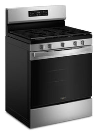 Whirlpool 30" 5.0 Cu. Ft. Gas Range with Air Cooking – Fingerprint Resistant Stainless Steel - WFGS4530SZ | Cuisinière à gaz Whirlpool de 5,0 pi³ et de 30 po avec cuisson à air - acier inoxydable résistant aux traces de doigts - WFGS4530SZ