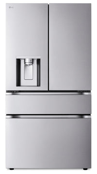 LG 29 Cu. Ft. Smart 4-Door French-Door Refrigerator with Full-Convert Drawer™ - LF29S8330S | Réfrigérateur intelligent LG de 29 pi³ à 4 portes françaises avec tiroir Full-ConvertMC - LF29S8330S | LF29S83S