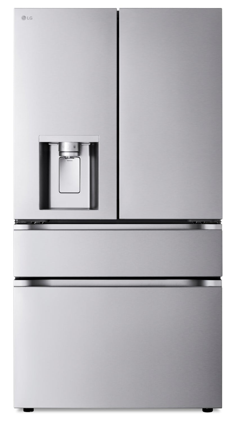 LG 29 Cu. Ft. Smart 4-Door French-Door Refrigerator with Full-Convert Drawer™ - LF29S8330S | Réfrigérateur intelligent LG de 29 pi³ à 4 portes françaises avec tiroir Full-ConvertMC - LF29S8330S | LF29S83S