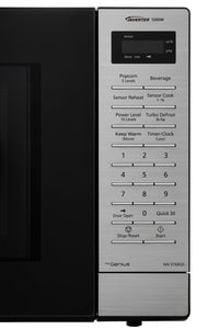 Panasonic 1.2 Cu. Ft. Countertop Microwave Oven – Black - NNST68QSC | Four à micro-ondes de comptoir Panasonic de 1,2 pi³ - noir - NNST68QSC