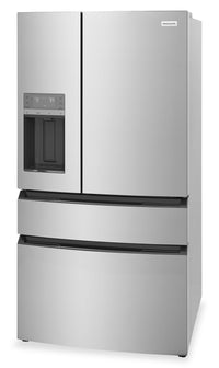 Frigidaire 36” 26 Cu. Ft. 4-Door French Door Refrigerator - Fingerprint Stainless Steel - FRMS2733AV  | Réfrigérateur Frigidaire de 26 pi3 et de 36 po à 4 portes françaises - acier inoxydable résistant aux traces de doigts - FRMS2733AV