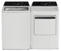 Frigidaire 5.1 Cu. Ft. Top-Load Washer and 7 Cu. Ft. Electric Dryer - White | Laveuse à chargement par le haut de 5,1 pi³ et sécheuse électrique de 7 pi³ de Frigidaire - blanches