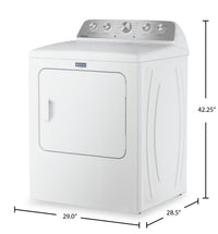 Maytag 7.0 Cu Ft. Gas Dryer with Pet Pro Option – White - MGD5605RW | Sécheuse à gaz Maytag de 7,0 pi3 avec option Animal Pet Pro - blanche - MGD5605RW