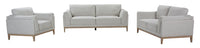 Valley 83.5" Fabric Sofa with Rubberwood Base and Legs - Sand | Sofa Valley de 83,5 po en tissu avec base et pattes en hévéa - sable