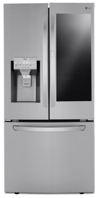 LG 24 Cu. Ft. Smart InstaView® French-Door Refrigerator with Craft Ice™ - LRFVS2503S  | Réfrigérateur intelligent LG de 24 pi³ à portes françaises à hublot InstaViewMD avec Craft IceMC - LRFVS2503S  | LRFVS25S