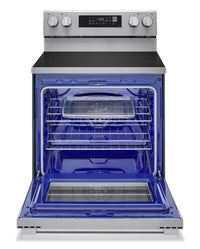 LG 6.3 Cu. Ft. Smart Electric Range with Air Fry - Stainless Steel - LREN6323YE | Cuisinière intelligente électrique LG de 6,3 pi³ avec friture à air - acier inoxydable - LREN6323YE