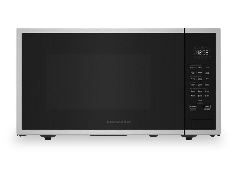 KitchenAid 1.5 Cu. Ft. Countertop Microwave with Air Fry - KMCS522PPS | Four à micro-ondes de comptoir KitchenAid de 1,5 pi3 avec friture à air Air Fry - KMCS522PPS | KMCS522S