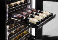 Silhouette Reserve 23.9" 5 Cu. Ft. Single-Door Wine Cooler - Black - SRVWC050R | Refroidisseur à vin Reserve de Silhouette de 5 pi3 et de 23,9 po à 1 porte - noir - SRVWC050R | SRVWC05R