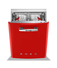Smeg Top-Control Retro Dishwasher - STU2FABRD2|Lave-vaisselle Smeg rétro avec commandes sur le dessus - STU2FABRD2