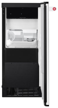 KitchenAid 15'' Automatic Ice Maker – KUIX505ESS|Machine à glaçons automatique de 15 pouces KitchenAid – KUIX505ESS