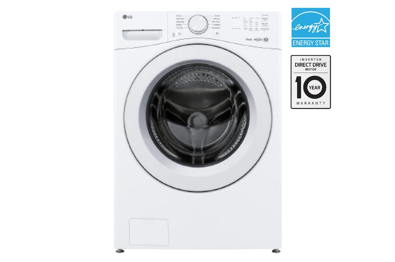 LG 5.2 cu. ft. Ultra Large Capacity Front Load Washer - WM3420CW | WM3420CW