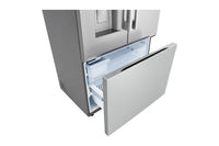 LG Stainless steel 36" Zero Clearance™ Counter-Depth MAX® French 3-Door Refrigerator - LF24Z6330S | LF24Z63S