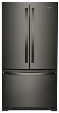 Whirlpool 25 Cu. Ft. French-Door Refrigerator with Internal Water Dispenser – WRF535SWHV - Refrigerator in Black Stainless Steel