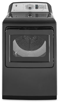 GE 7.4 Cu. Ft. Aluminized Alloy Drum Electric Dryer with HE Sensor Dry – GTD75ECMLDG|Sécheuse électrique GE de 7,4 pi³ avec séchage haute efficacité - GTD75ECMLDG|GTD75EDG