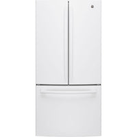 GE 18.6 Cu. Ft. Counter-Depth French-Door Refrigerator White - GWE19JGW