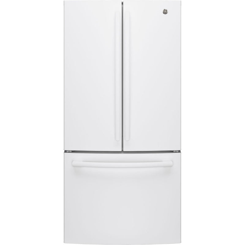 GE 18.6 Cu. Ft. Counter-Depth French-Door Refrigerator White - GWE19JGW