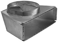 Broan 10" Round Rear Transition – 424|Transition ronde arrière Broan 10 po – 424|424ADAPT
