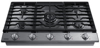 Samsung 36" Gas Cooktop with Dual Burner – NA36K6550TS|Surface de cuisson à gaz Samsung de 36 po avec brûleur double – NA36K6550TS