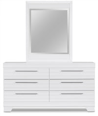 Olivia 6-Piece Queen Storage Bedroom Package – White