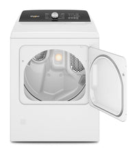 Whirlpool 5.2 Cu. Ft. Top-Load Washer with Built-In Faucet and 7 Cu. Ft. Electric Dryer with Steam | Laveuse à chargement par le haut de 5,2 pi3 avec robinet intégré et sécheuse électrique de 7 pi3 avec vapeur de Whirlpool | WHTL525A