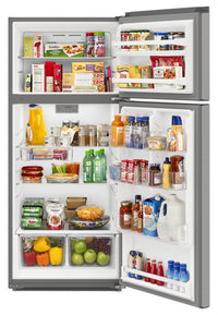 Whirlpool 16.3 Cu. Ft. Top-Freezer Refrigerator - WRTX5028PM | Réfrigérateur Whirlpool de 16,3 pi³ à congélateur supérieur - WRTX5028PM | WRTX502M