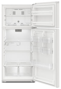 Whirlpool 16.3 Cu. Ft. Top-Freezer Refrigerator - WRTX5028PW | Réfrigérateur Whirlpool de 16,3 pi³ à congélateur supérieur - WRTX5028PW | WRTX502W