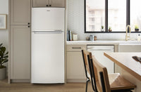 Whirlpool 16.3 Cu. Ft. Top-Freezer Refrigerator - WRTX5028PW | Réfrigérateur Whirlpool de 16,3 pi³ à congélateur supérieur - WRTX5028PW | WRTX502W